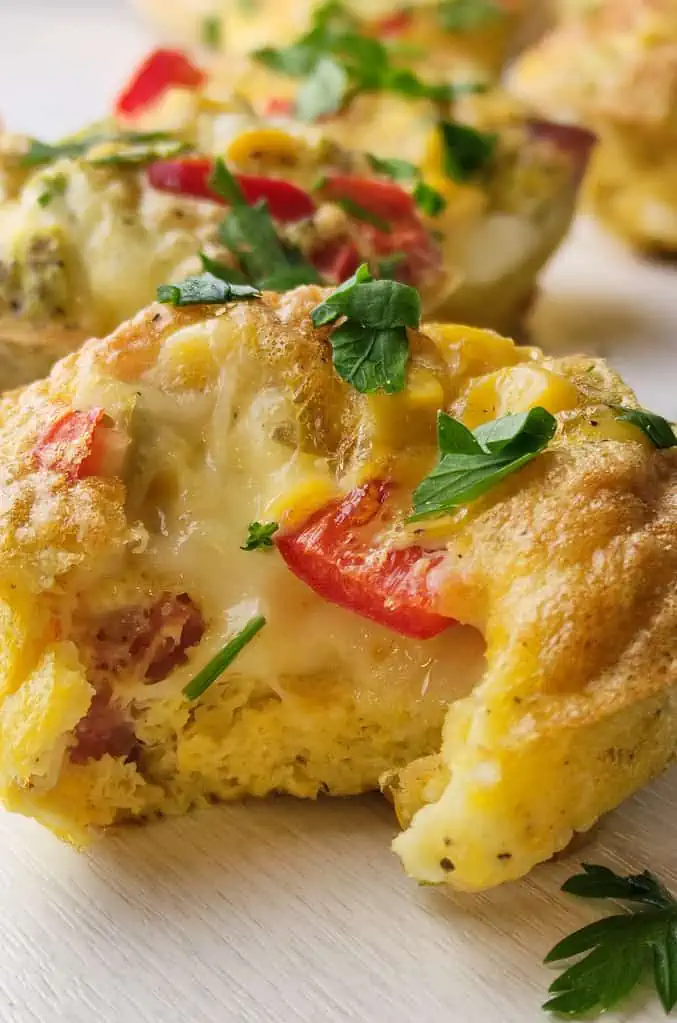 egg muffins with sausage