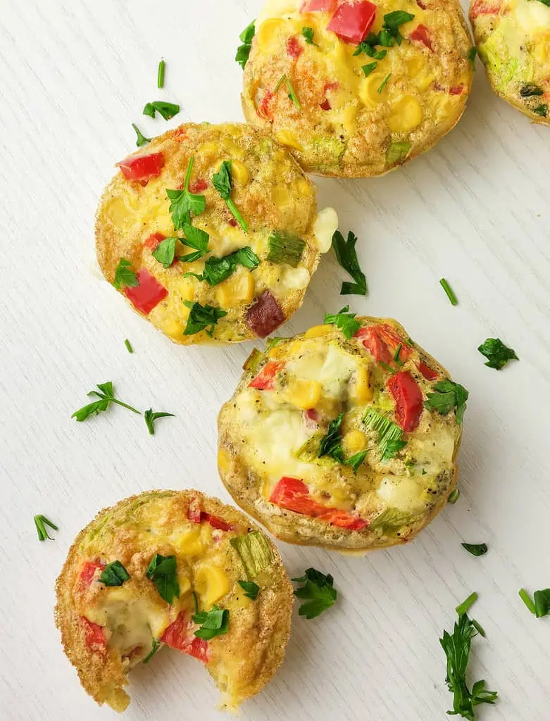 egg muffins with sausage