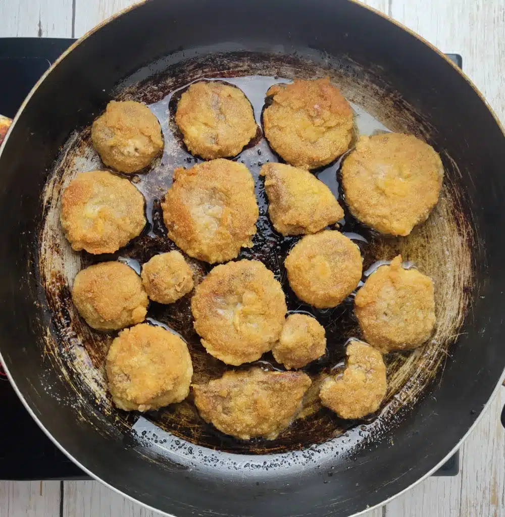 frying breaded saffron milk caps